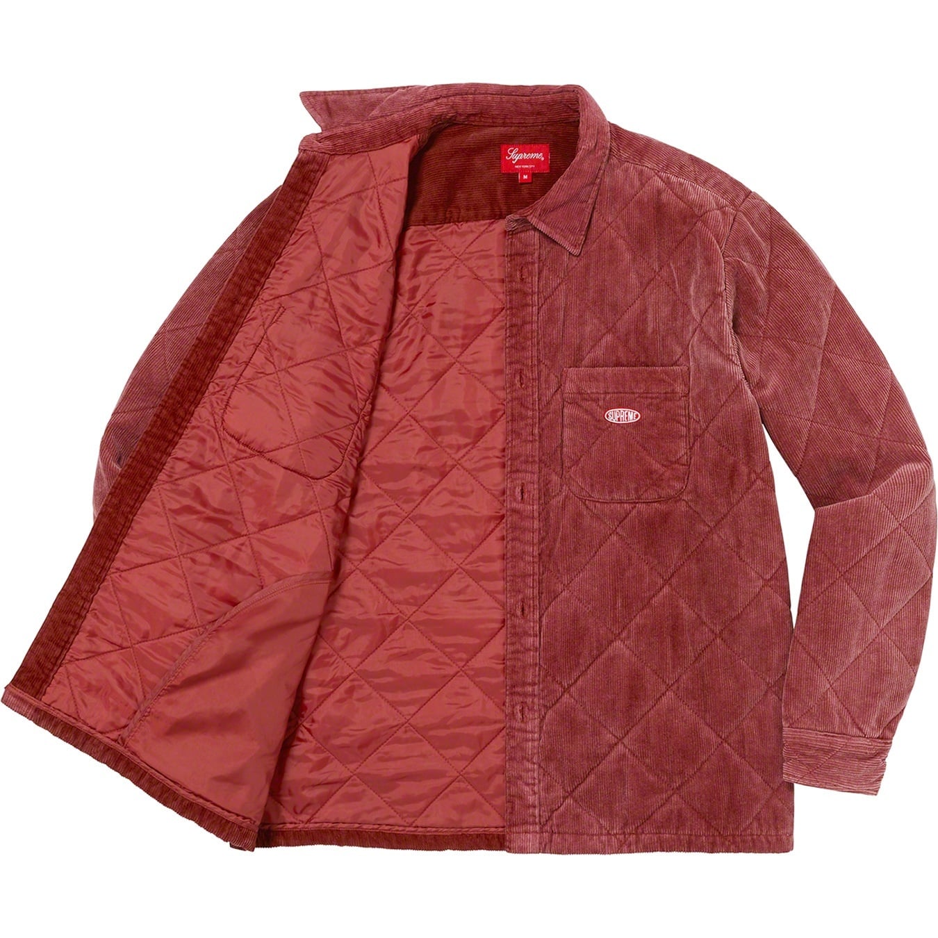Quilted Corduroy Shirt view 6